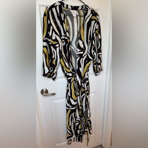 Smash + Tess Black and Yellow Long Sleeve Duster